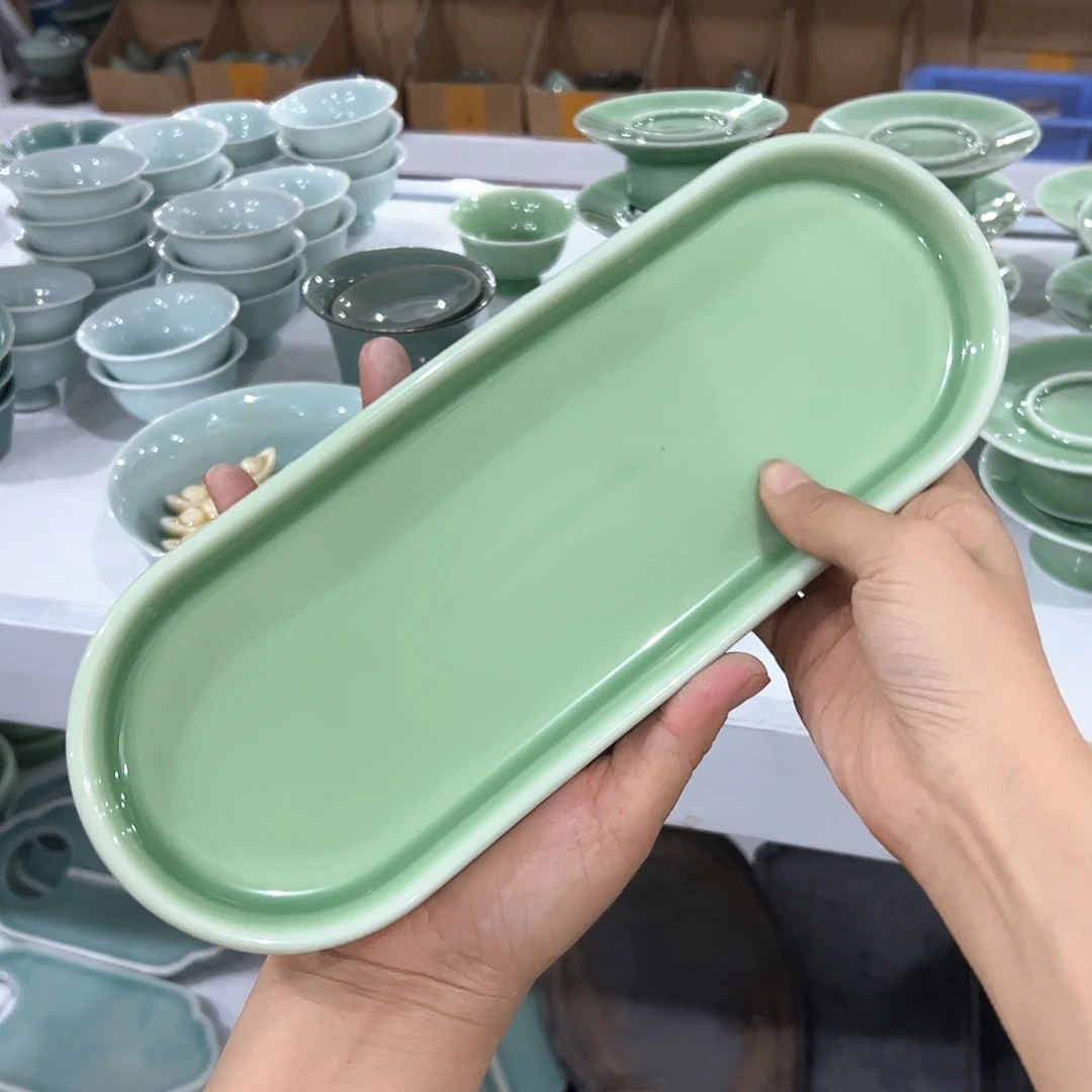 龙泉云间青瓷小米茶器