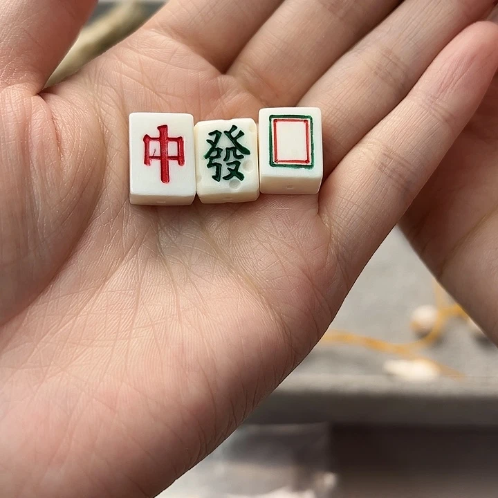 手串/手链鹿骨中发白