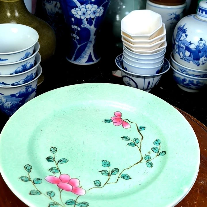 摆件姜*铁全手工制作的瓷器