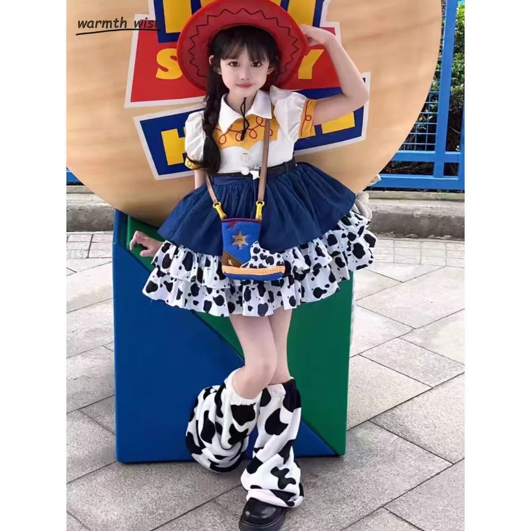 玩具总动员翠丝cosplay公主裙儿童裙子cos服装洛丽塔连衣裙