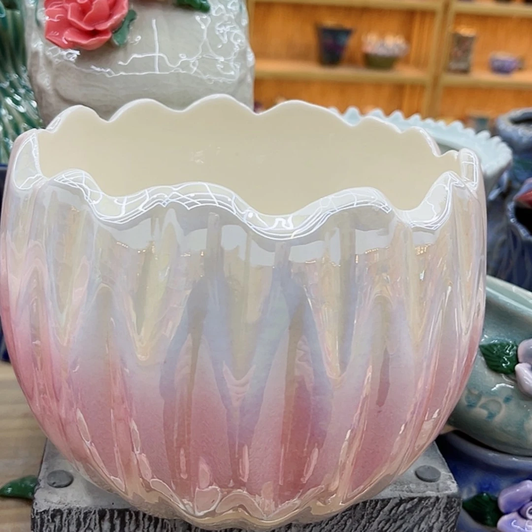 【闪购商品】陶瓷花盆