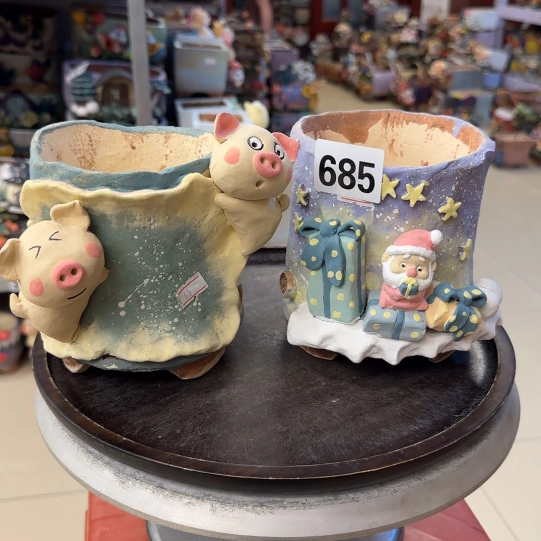 【闪购商品】粗陶手捏