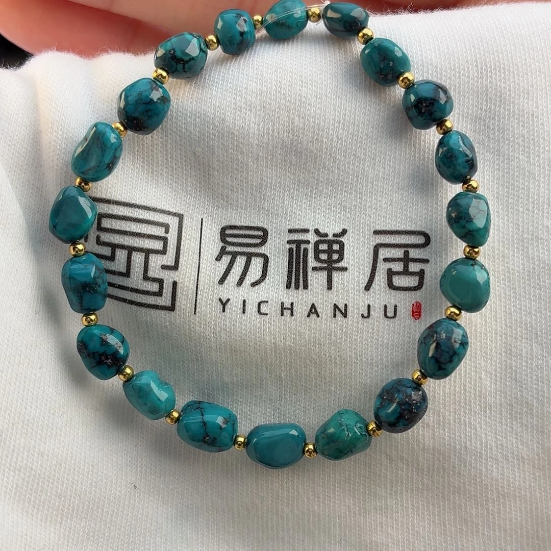 绿松石未镶嵌配饰6mm