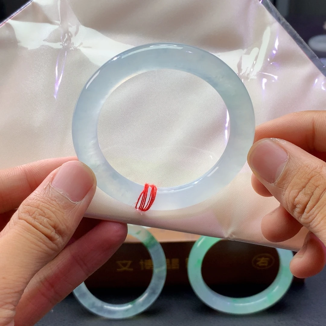 未镶嵌手镯翡翠圆条