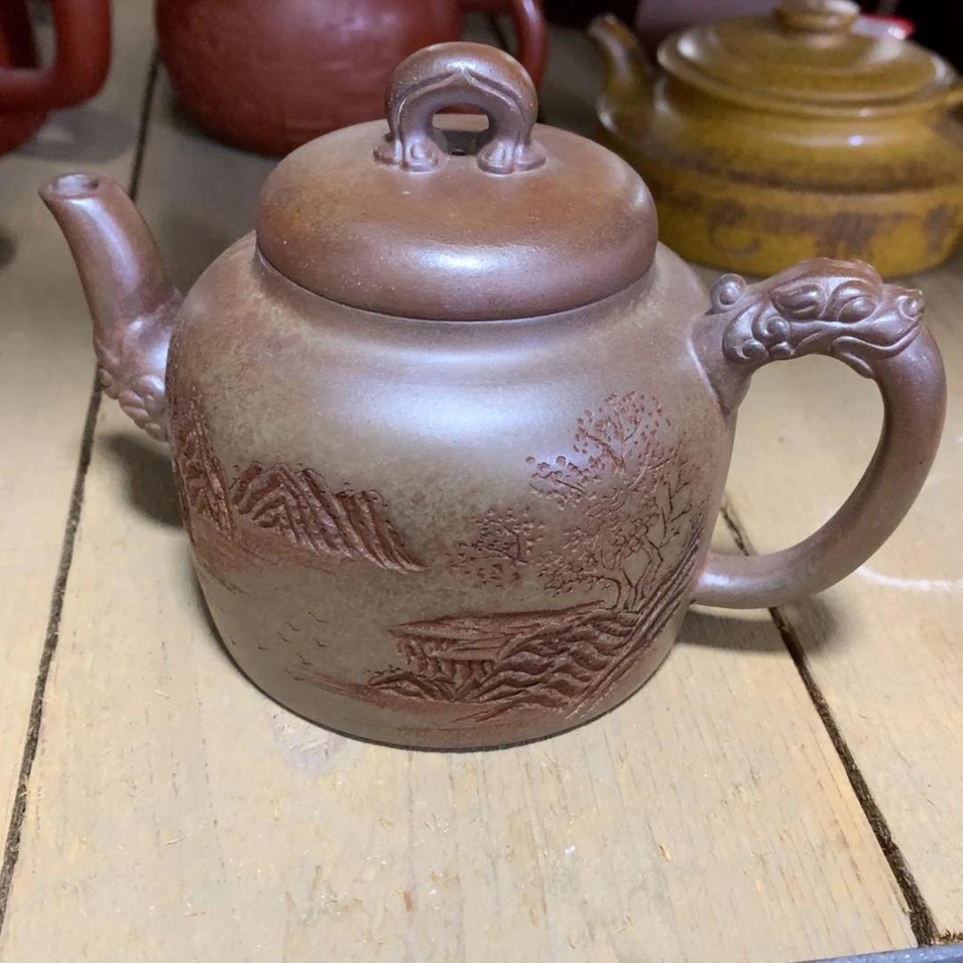 紫砂茶壶原矿手工107