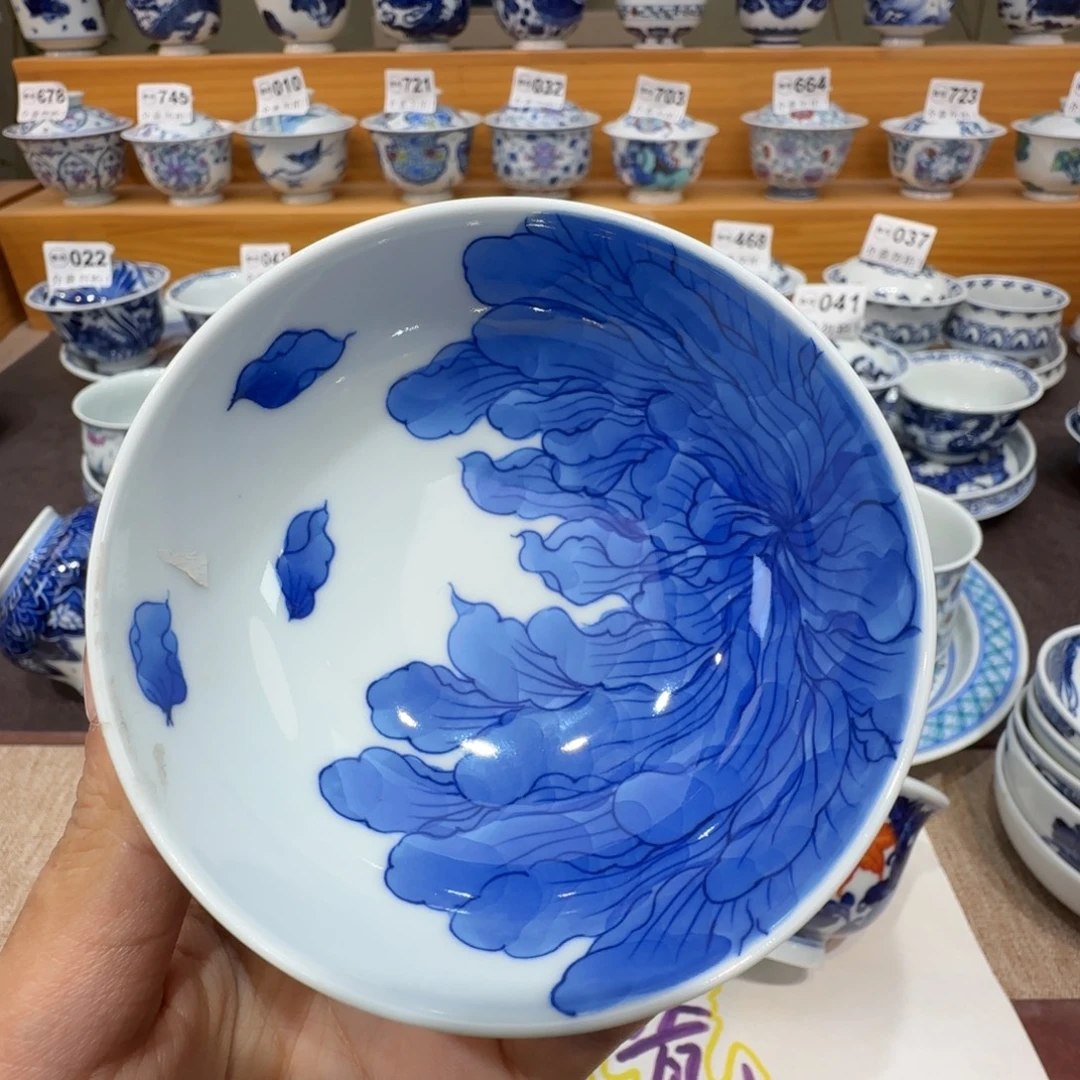 微瑕景德镇陶瓷杯子