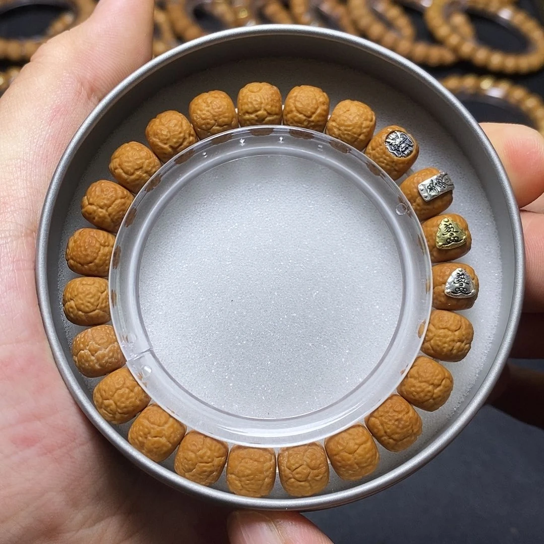 猴头核桃手串四标饕餮10左右单号107