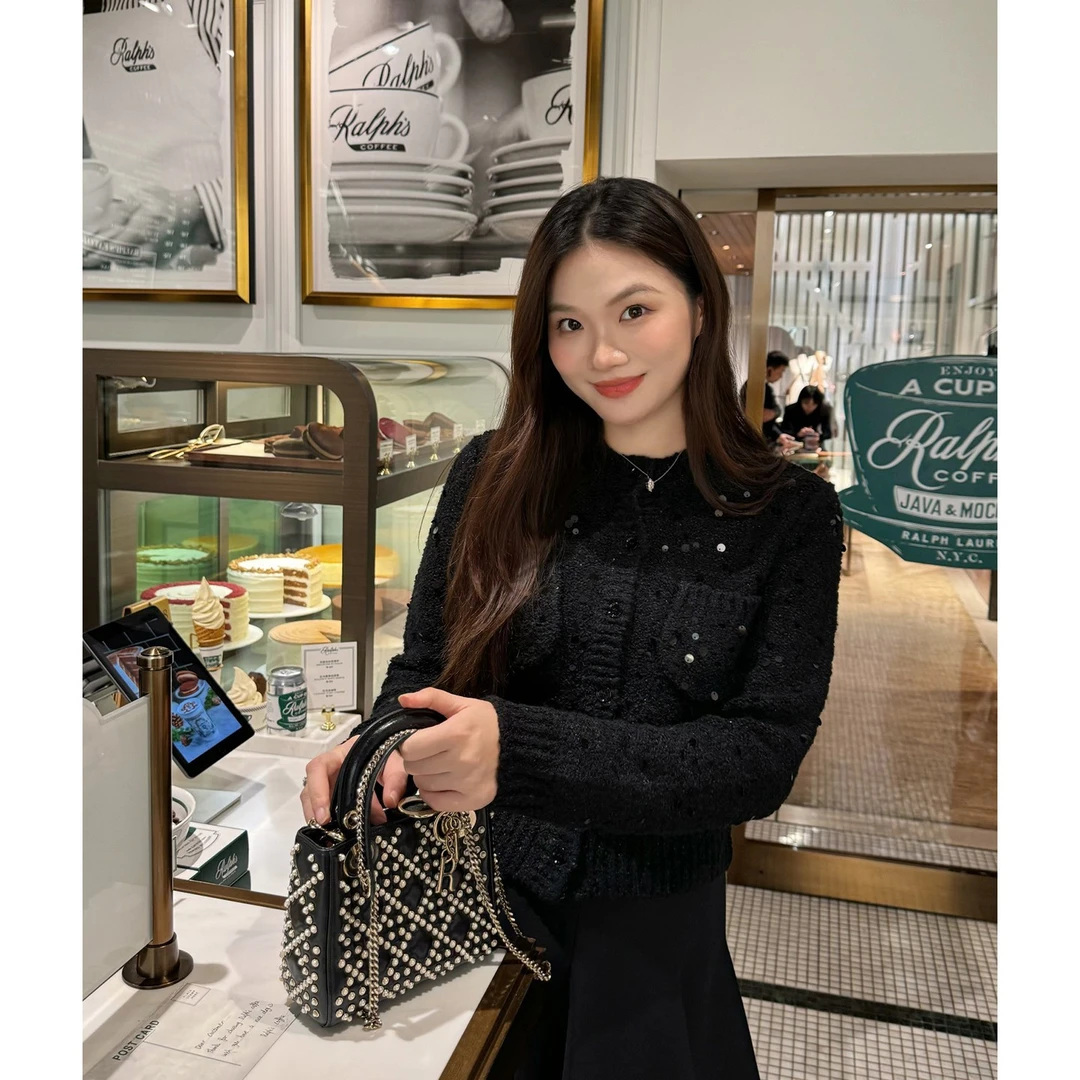 【琳媚】“针织开衫”通勤休闲百搭显瘦亮片长袖针织开衫