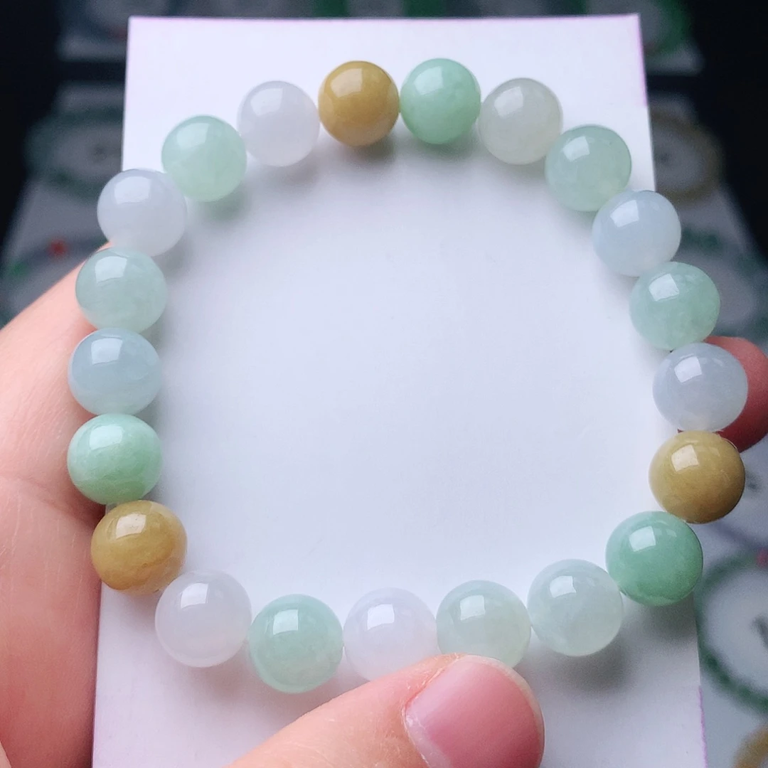 翡翠未镶嵌手链翡翠