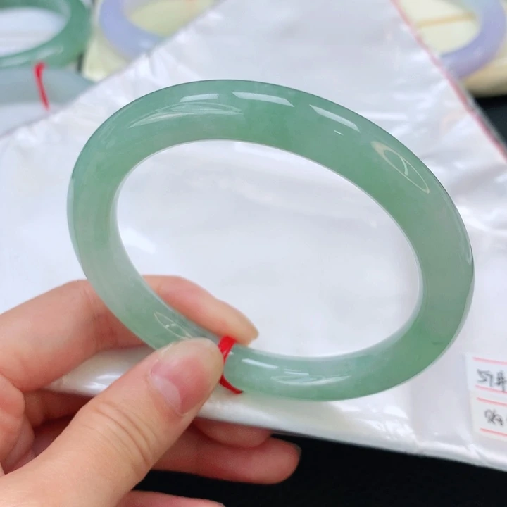 翡翠手镯未镶嵌翡翠手镯圆57