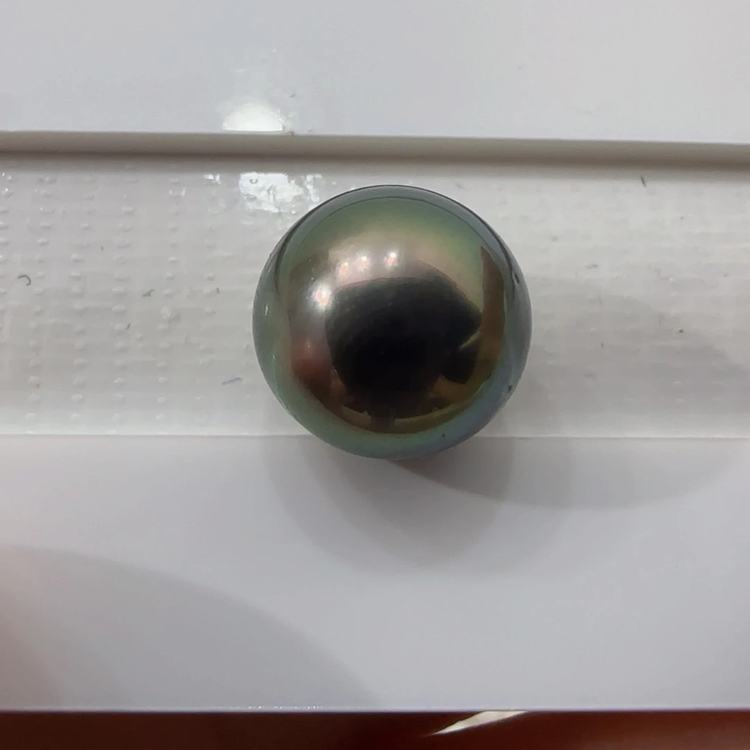 裸珠海水珍珠大溪地珍珠10.1