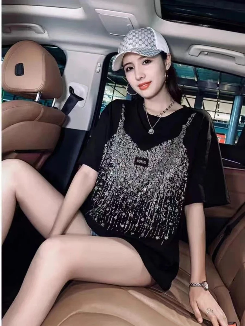 歌如虹品牌 2025时尚潮流夏季百塔短袖(501-650)