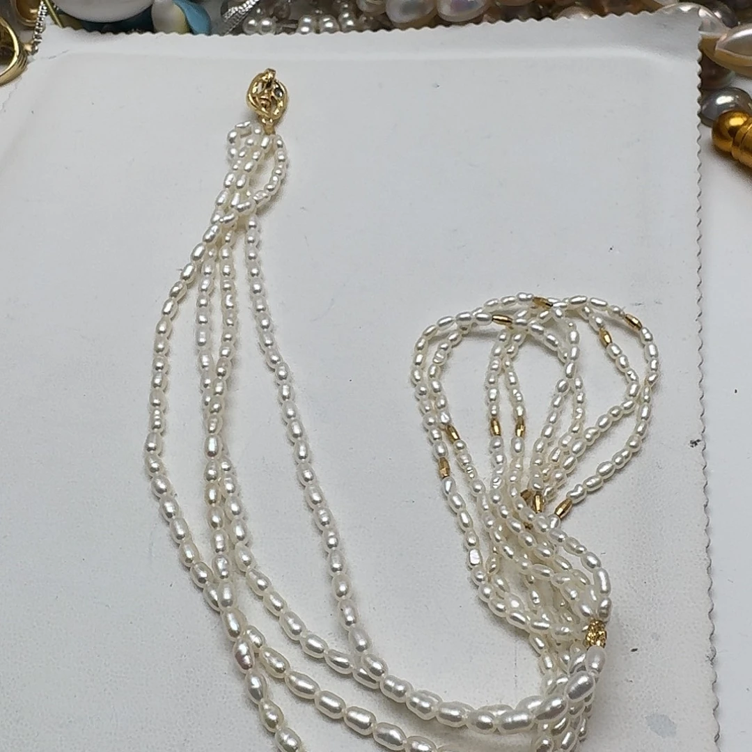 颈饰未镶嵌淡水珍珠