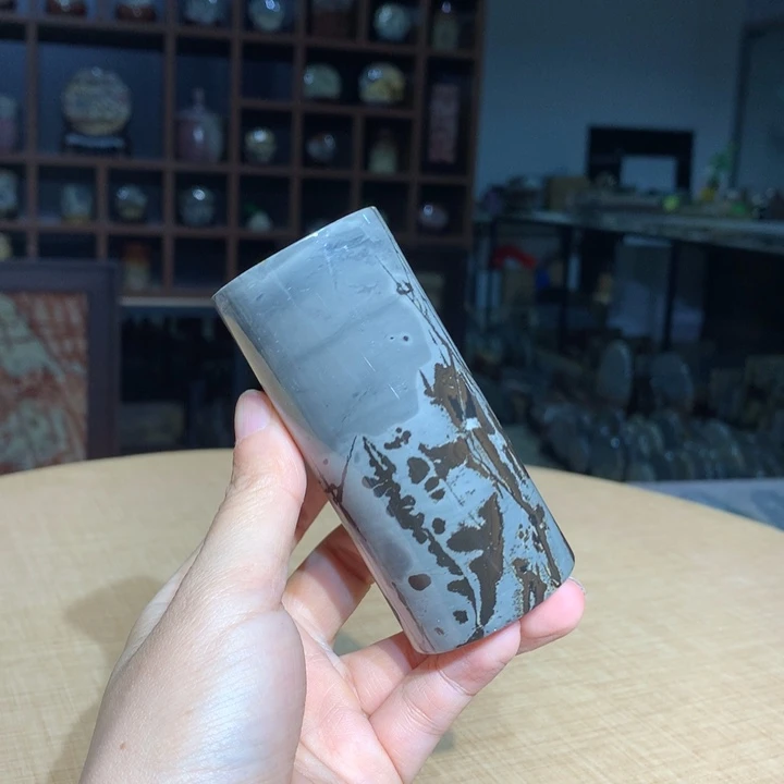 广西国画石摆件，观赏收藏