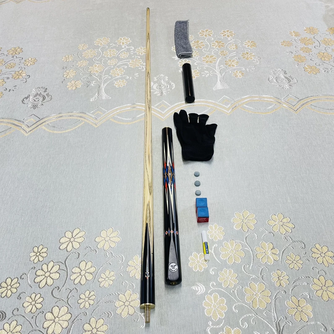 胜天雷神9台球杆小头分体美式英式手工杆中式斯诺克黑八推荐