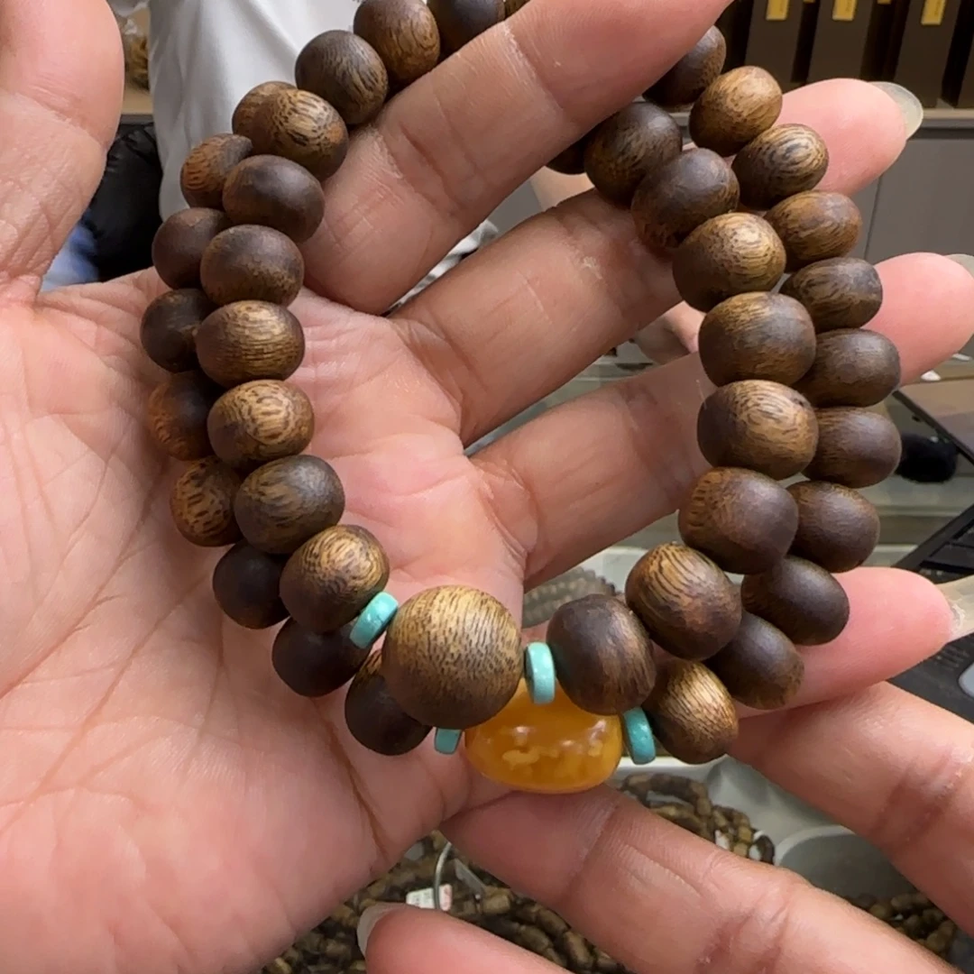 沉香手串多样性发1条算盘珠千里香高货定制款1.1