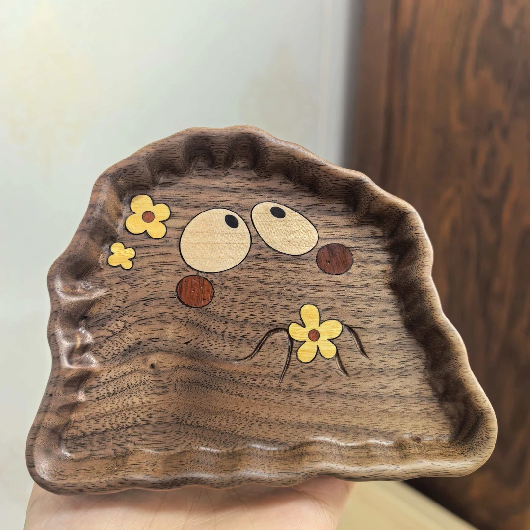 煤小球 盘子（微瑕疵）   手作小摆件
