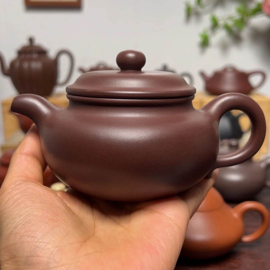 茶壶紫砂230cc 陈腐老紫泥
