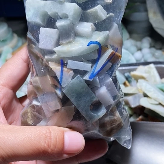 翡翠散珠鱼缸料12