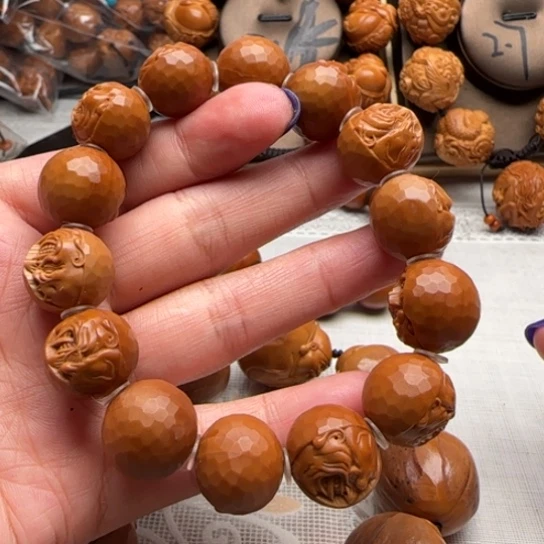 手串橄榄核橄榄雕雕刻工艺品