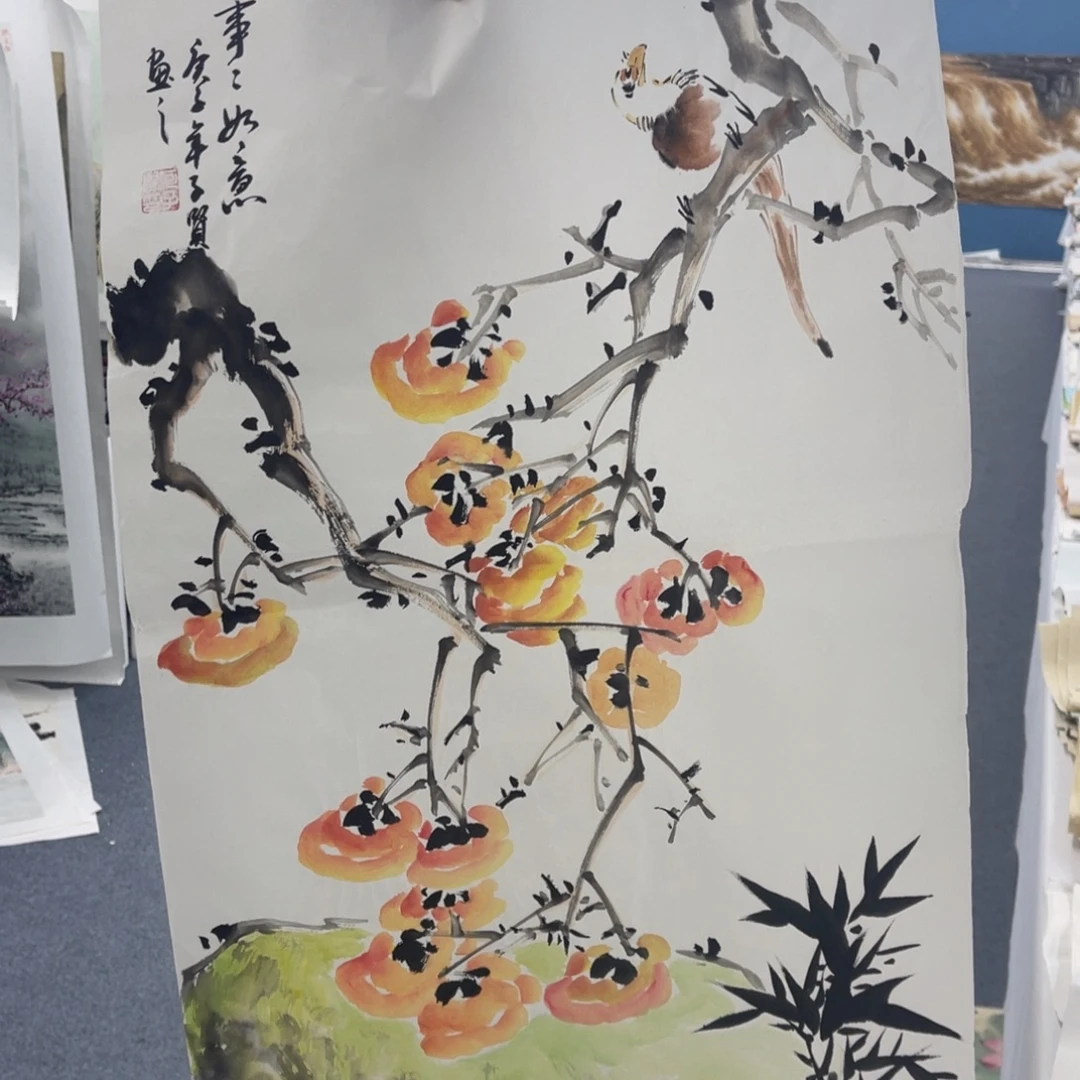 国画纯手绘作品图