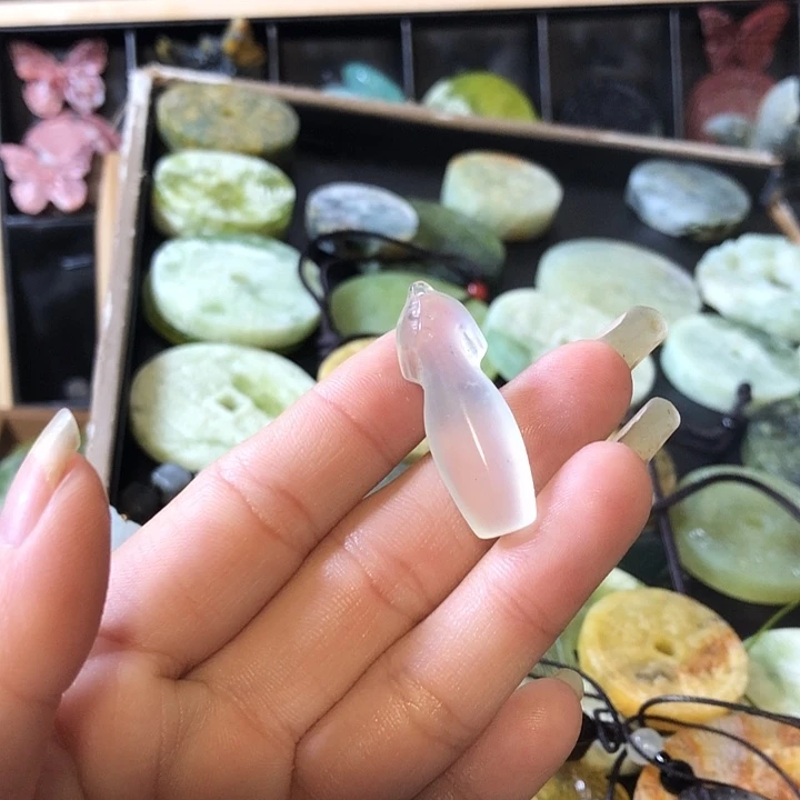 岫玉未镶嵌岫玉挂件