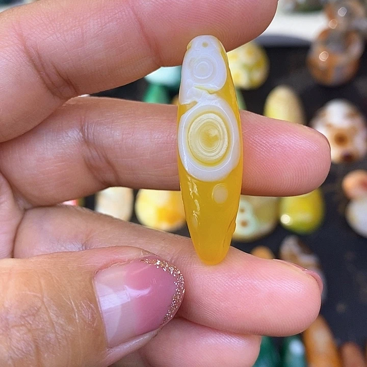 单眼桶珠奇石饰品