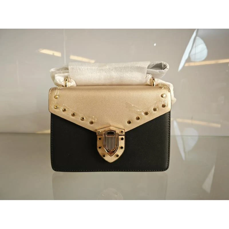 2024新款时尚简约风通勤百搭包LTBB-WH-1906953浅金/黑