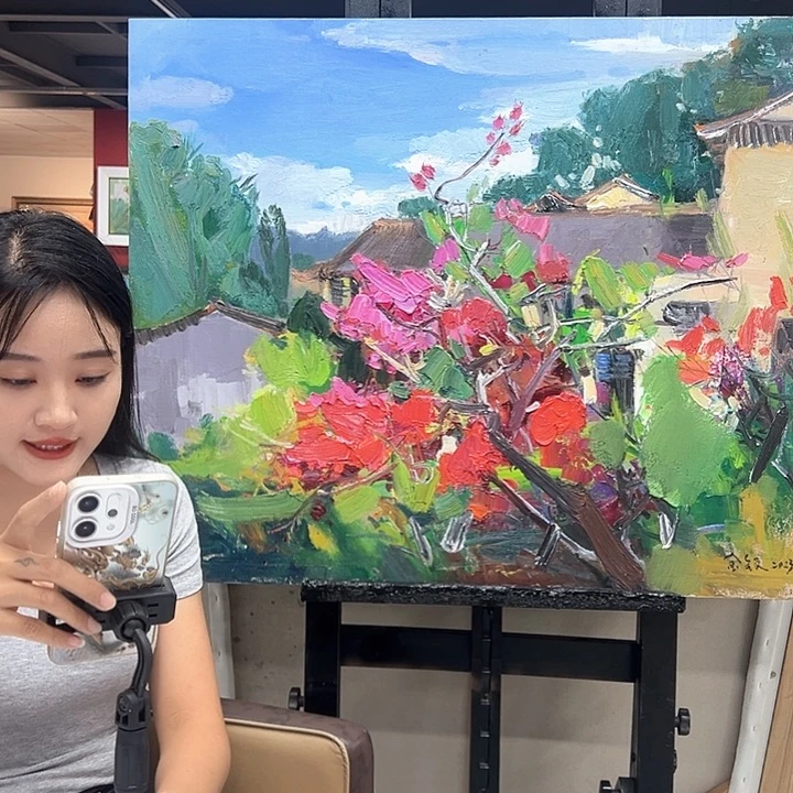 随***你油画油画作品油画艺术