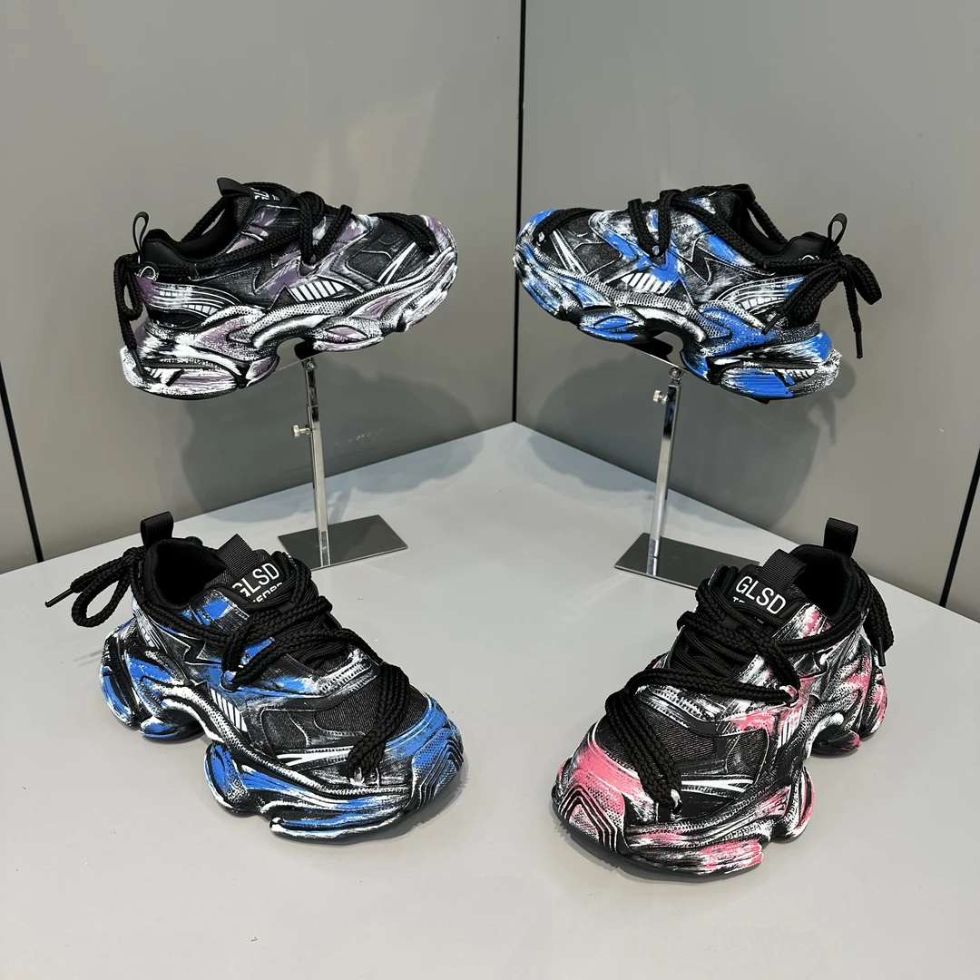 欧洲站潮牌2025男士运动青春小众日常时尚舒适潮流潮鞋（皮鞋尺码）