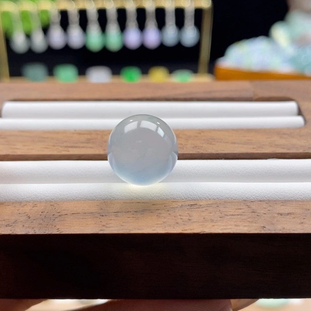 翡翠吊坠(不含链)未镶嵌翡翠蓝钢珠卡13.5