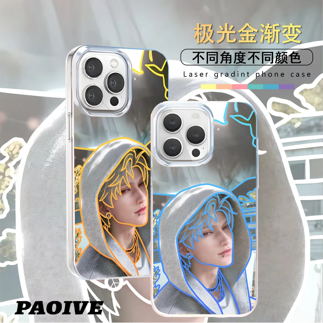 秦彻适用苹果华为vivo一加iPhone小米红米极光手机壳