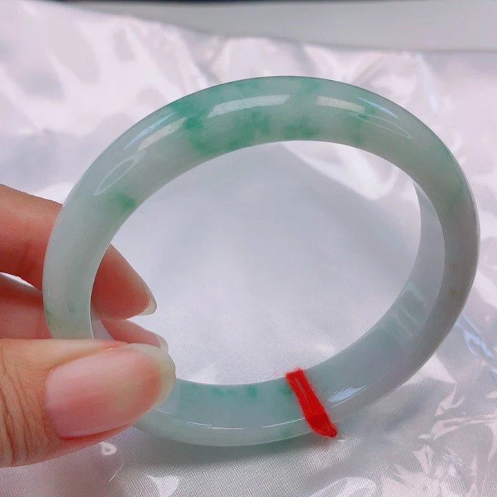 事***心未镶嵌手镯翡翠56圈