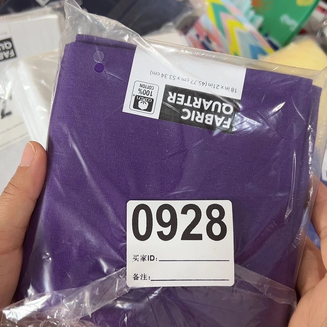 3片品牌原单纯棉小布块45.50厘米一片