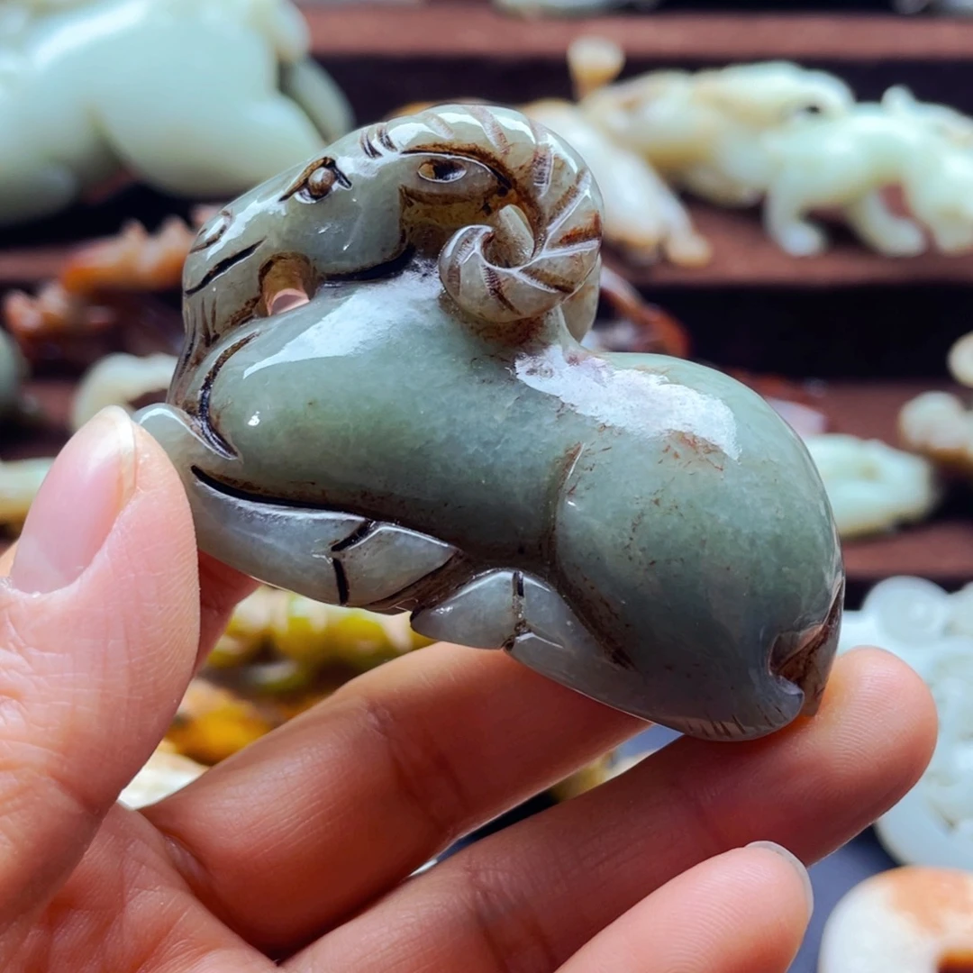 吊坠白玉菩提摆件