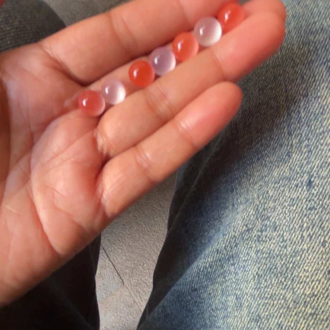 玛瑙/玉髓颈饰合金玥**贝