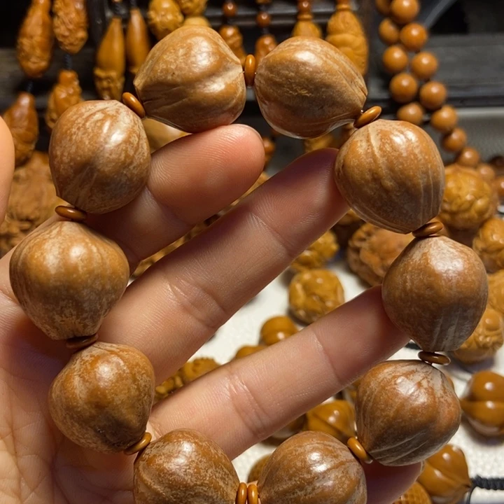 【闪购商品】橄榄核手串/手链四花素核