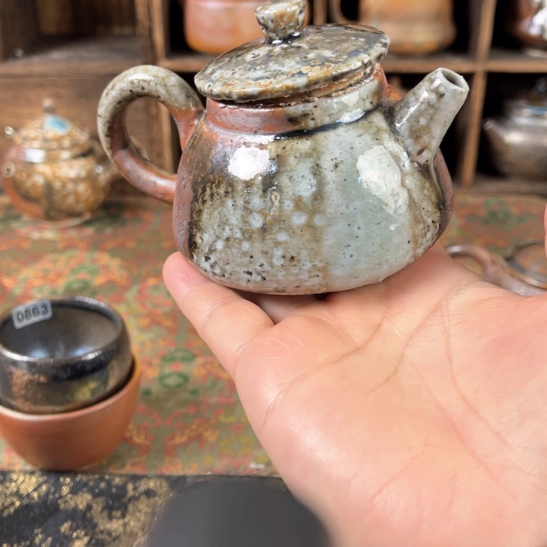杯柴烧茶器主人壶壶