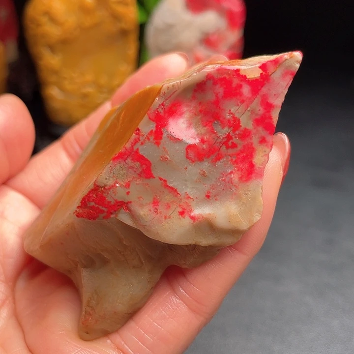 昌化鸡血石昌化鸡血石印章闲章把件