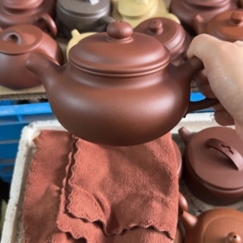 紫砂茶壶底槽清料500cc