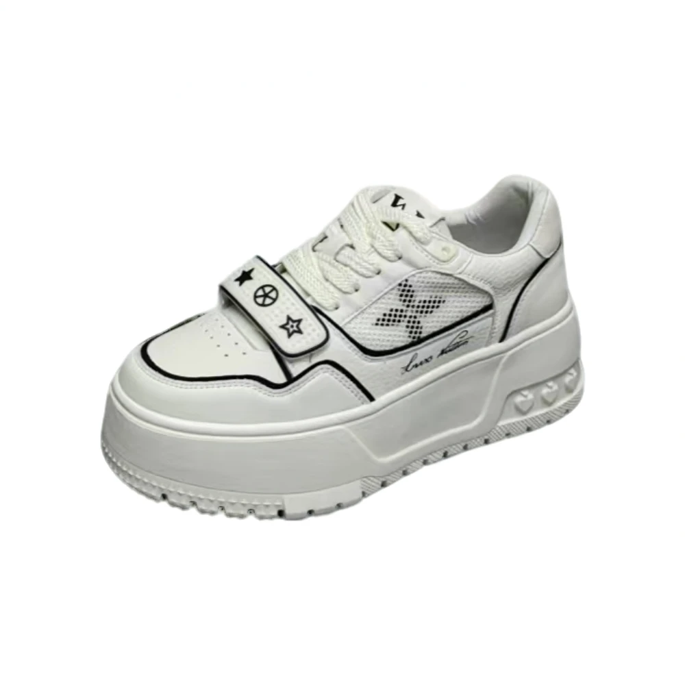 89C01  22592真皮厚底小白鞋 （标准尺码）