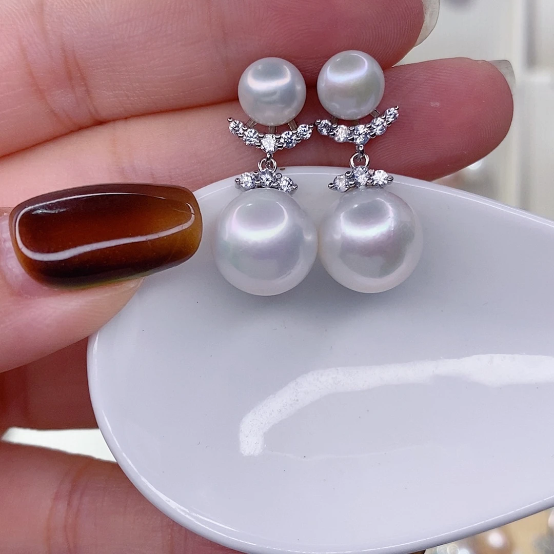 未镶嵌耳饰淡水珍珠