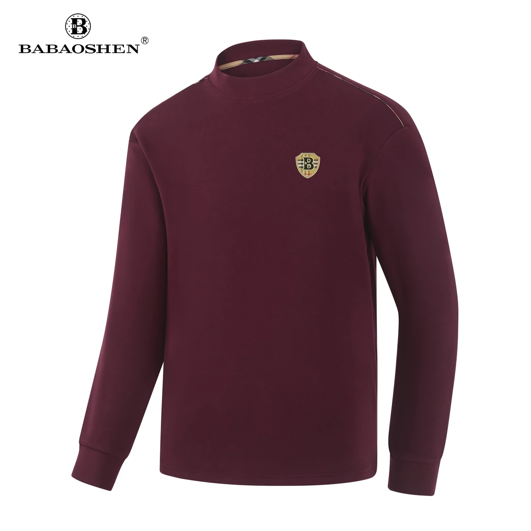 打底衣男女同款秋冬季舒适柔软弹力保暖长袖套头打底卫衣 6301