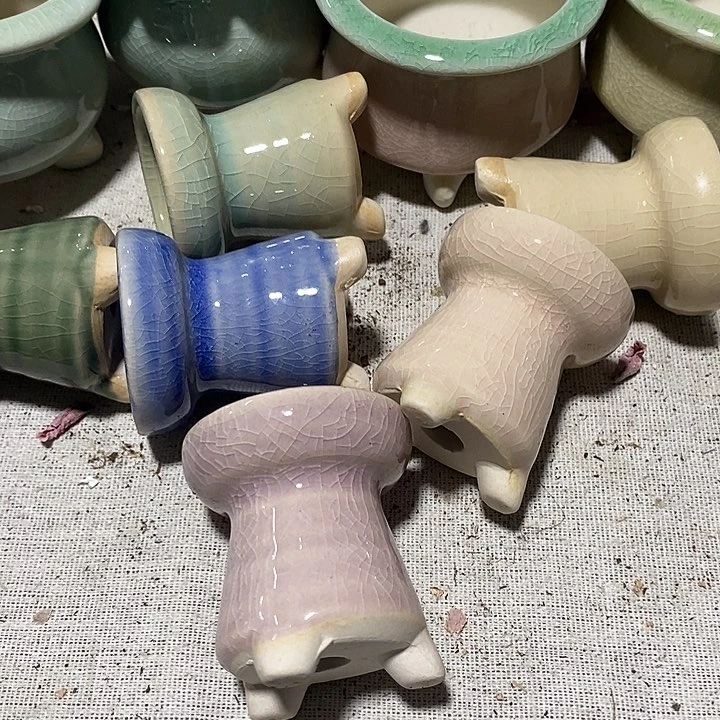 红陶【满10米包邮默认微瑕疵】随机3个