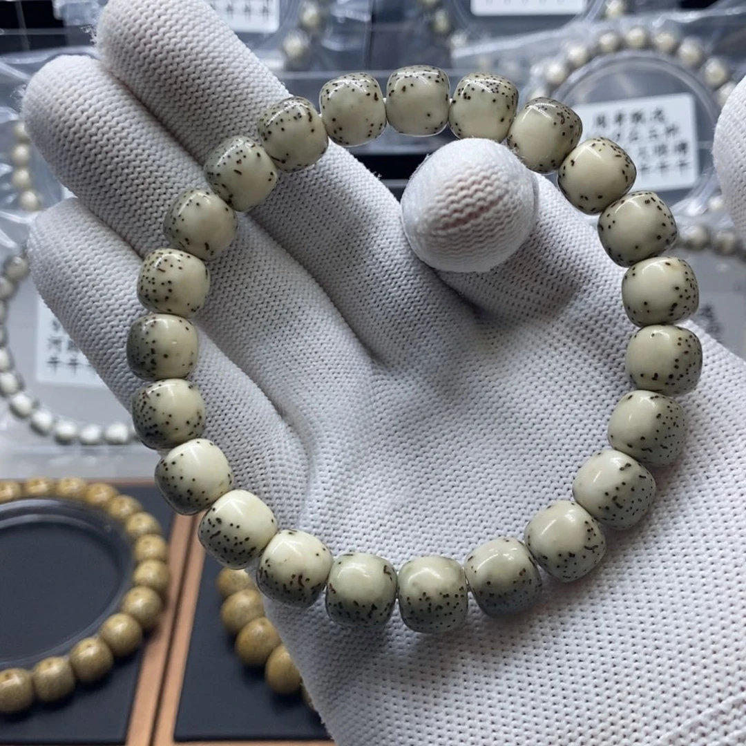 星月菩提手串F**y河豚绿包白