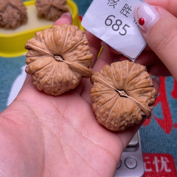 文玩核桃把件南瓜墩44.685