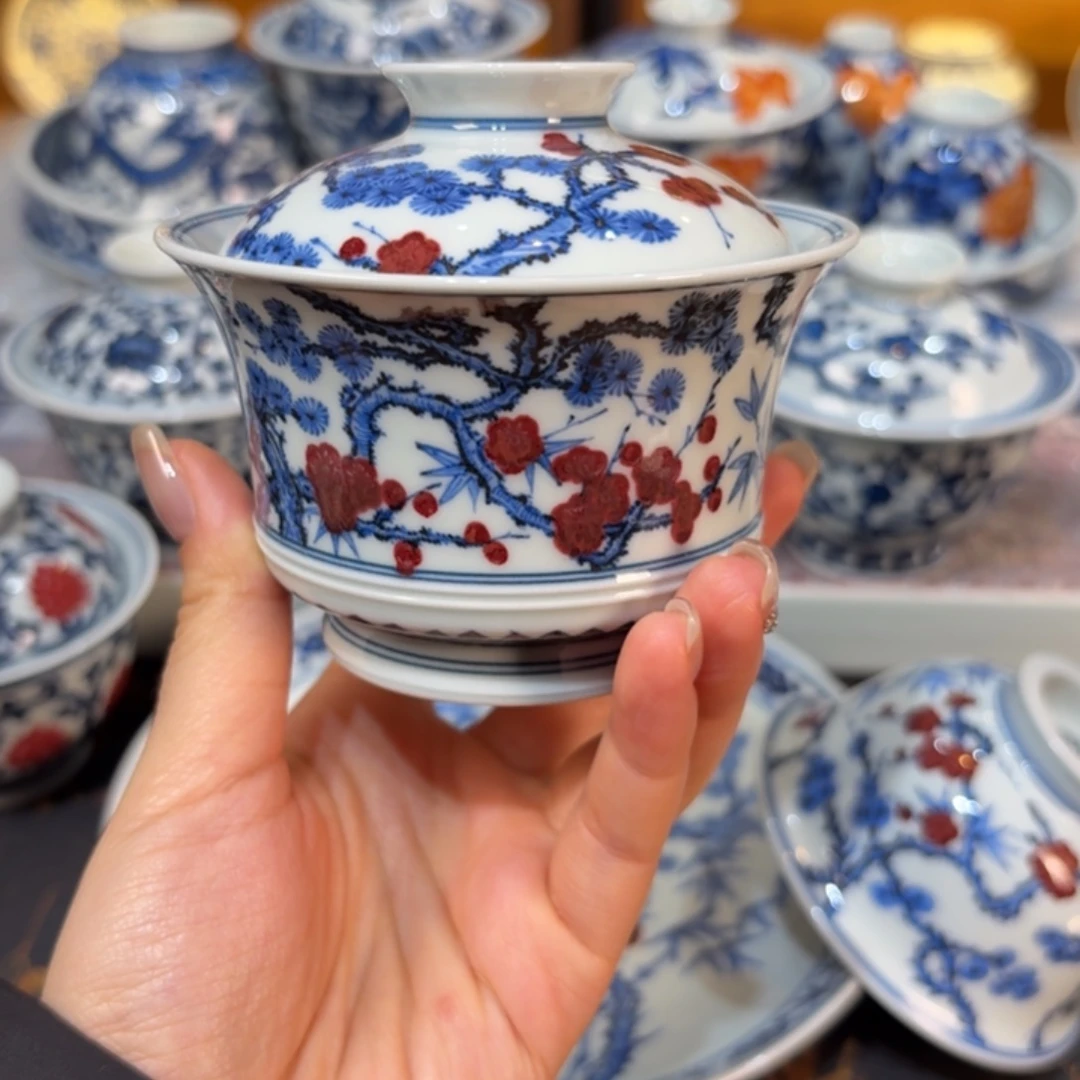 盖碗……………………………………杯子也不