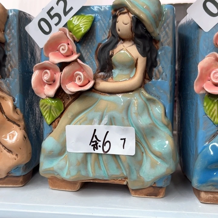 紫砂花盆粗陶材质多肉花盆