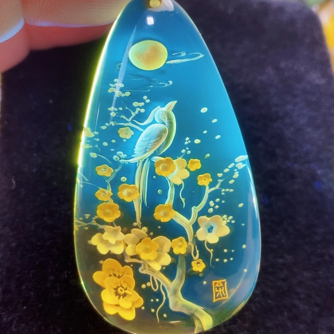 【闪购商品】未镶嵌吊坠(不含链)金珀