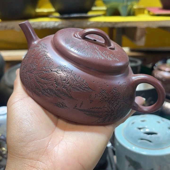 蜜安罐瓷香炉锡茶则